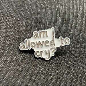 $5 Bundled Taylor Swift TTPD Am I Allowed To Cry Enamel Pin